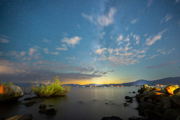 Lake Tahoe Meteor Shower