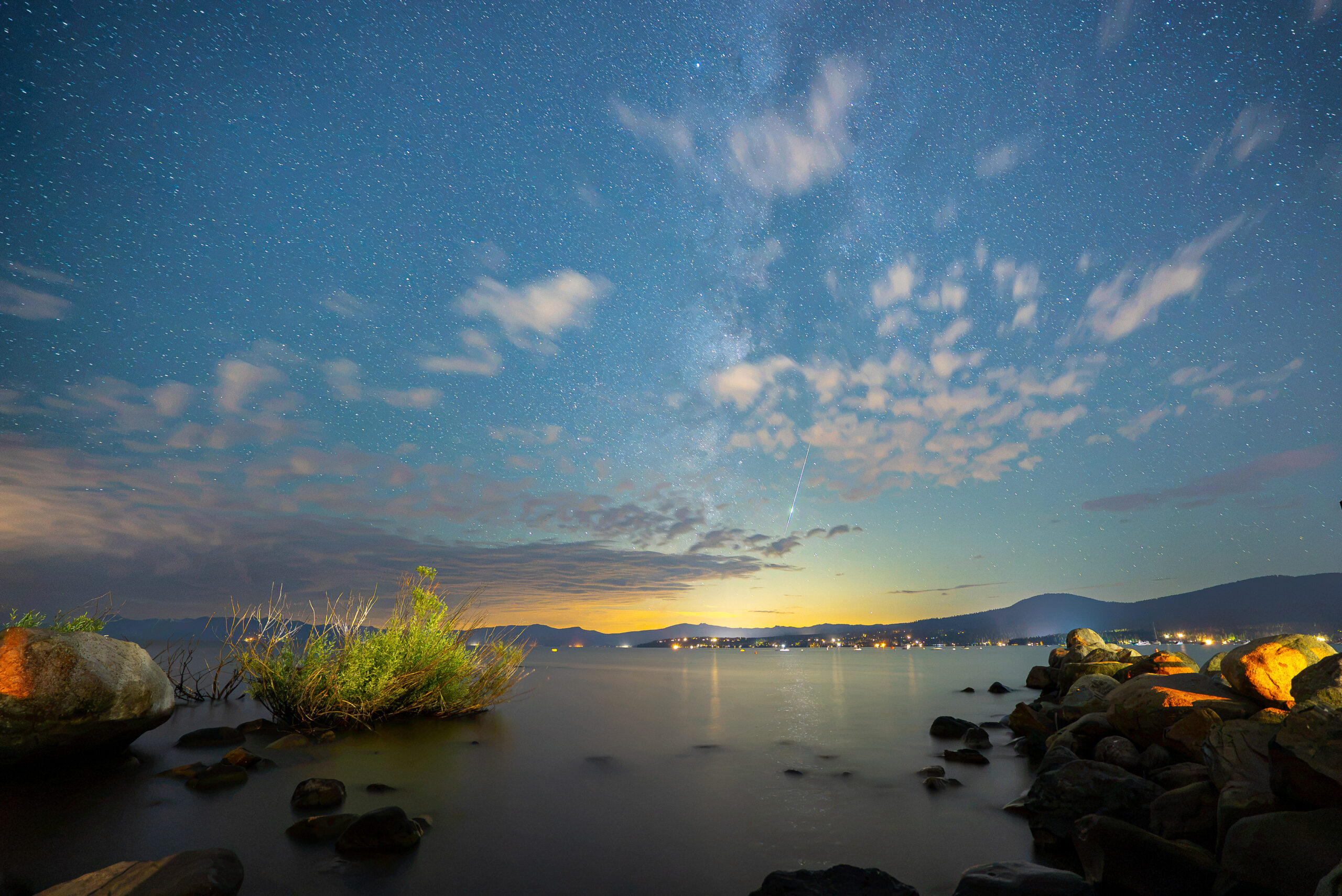 Lake Tahoe Meteor Shower